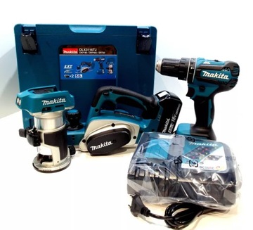 MAKITA DLX3116TJ ZESTAW 2XBL1850+DC18RC
