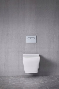 Унитаз скрытого монтажа SLIM SET FRAME Унитаз Rimelss