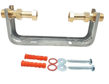 КОНСОЛЬ ДЛЯ СЧЕТЧИКА ВОДЫ НЕРЖАВЕЮЩАЯ, ПОДВЕСКА INOX 3/4