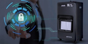 ГАЗОВАЯ БАЛЛОННАЯ ПЕЧЬ, ЛУЧИСТЫЙ ОБОГРЕВАТЕЛЬ, 4200ВТ