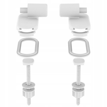 Запасные петли с плавным закрыванием для плит SANIT PLAST AW