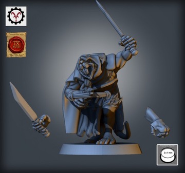 Теневой убийца - 5 шт - Vinciminiatures