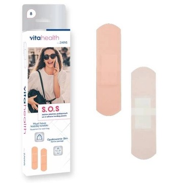 Vitahealth plastry podręczne S.O.S. 8szt