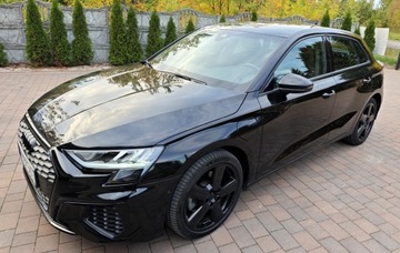 Audi A3 8Y Sportback-e 1.4 TFSI-e 245KM 2021 AUDI A3 Sportback-e 245KM Skóra Zarejestrowany 1 Właściciel, zdjęcie 3