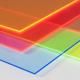 Флуоресцентный КРУГЛЫЙ ДИСК Plexi 10см 3мм 10 градусов