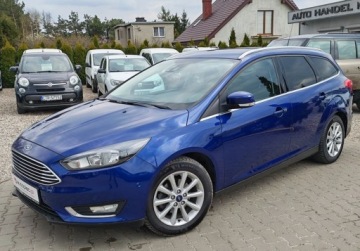 Ford Focus III Kombi Facelifting 1.0 EcoBoost 125KM 2016 Ford Focus SW swiezo sprowadzone, zarejestrowane Benzyna 125KM, zdjęcie 1
