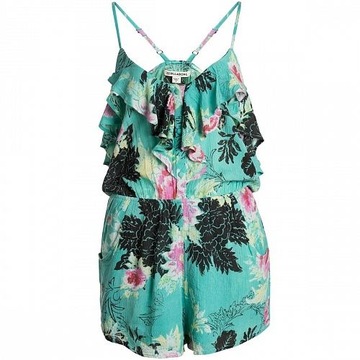 BILLABONG Kolorowy plażowy kombinezon floral (XS)