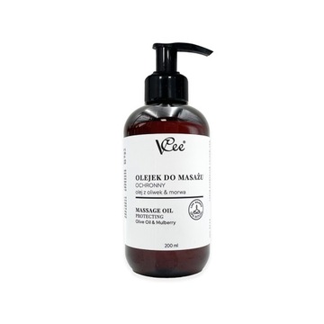 VCEE OLEJEK DO MASAŻU OCHRONNY OLEJ Z OLIWEK&MORWA 200 ML