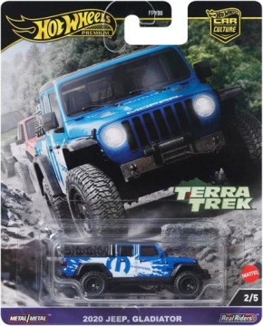HOT WHEELS Преміум Jeep Гладіатор Terra Trek 2/5 Синій