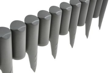 Бордюр для газона Garden Palisade 240-23 см - Бордюр для сада коричневый