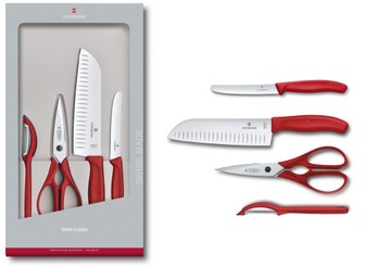 Кухонный гарнитур Victorinox из 4 предметов Красный