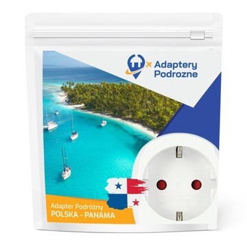 ADAPTER PODRÓŻNY PRZEJŚCIÓWKA POLSKA PANAMA Z POLSKI DO PANAMY