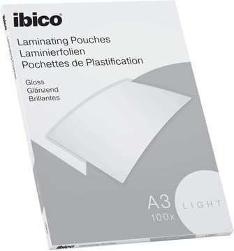 Folia do laminowania Ibico A-3 75-80 mic 100 sztuk