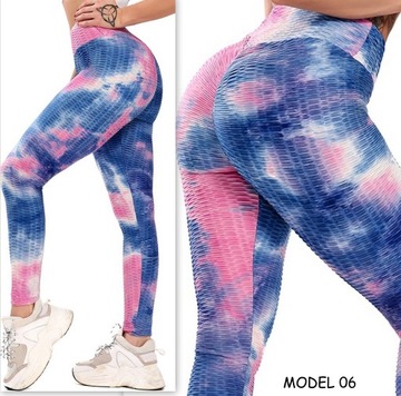 Legginsy KARBOWANE antycellulitowe OMBRE XL/XXL