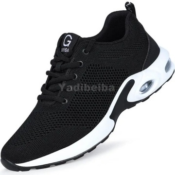 Buty robocze Safety Shoes Męskie Lekkie oddychające obuwie oc