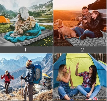 НАДУВНОЙ МАТРАС, КЕМПИНГОВОЕ СИДЕНЬЕ, КОРИЧНЕВЫЙ