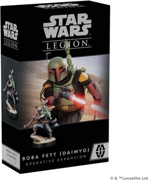 Star Wars Legion Boba Fett Daimyo Operative Exp