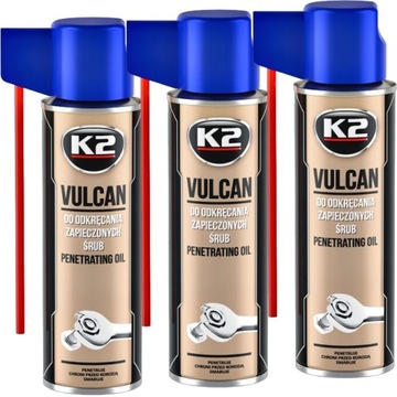 K2 VULCAN ODRDZEWIACZ DO ZAPIECZONYCH ŚRUB 250ml