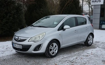Opel Corsa D Hatchback 5d Facelifting 1.2 Twinport ECOTEC 85KM 2012 Opel Corsa Zadbany, klimatyzacja ,wielof. kierownica, Spalanie 4L 100 Km