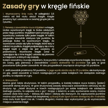 Маленький финский боулинг, лучшая игра на свежем воздухе для детей - гравюра в вышибалы