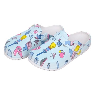 Drewniaki EVA, pers Anti Soft Outdoor Sandały