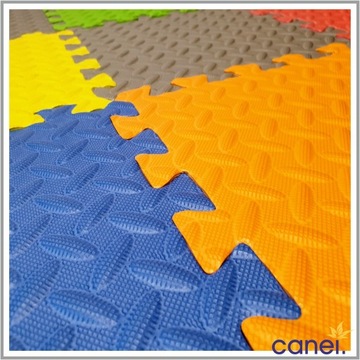 FOAM MAT Пенопласт-пазл 2 см Набор из 9 шт.