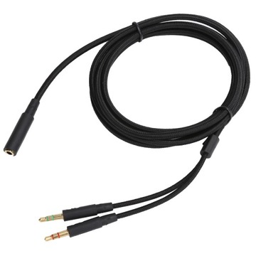 КАБЕЛЬНЫЙ РАЗДЕЛИТЕЛЬ 3,5 ММ MINI 2X 3,5 ММ ДЛЯ HYPERX CLOUD II