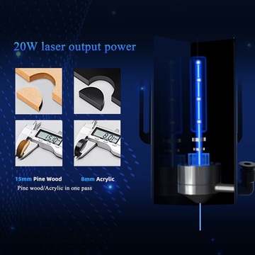 LONGER RAY5 20W+платформа XL+пневматическая система+обновление роликов