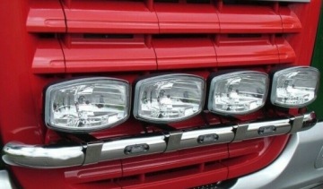 ГАЛОГЕННАЯ ФАРА С ЛАМПОЧКОЙ H7 + 6 ЖЕЛТЫХ СВЕТОДИОДОВ