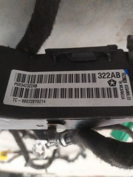 DODGE RAM 1500 09- SVAZEK INSTALACE 68342322AB USA