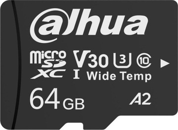 Karta Dahua Technology TF-W100 MicroSDXC 64 GB Class 10 U1 A2 V10