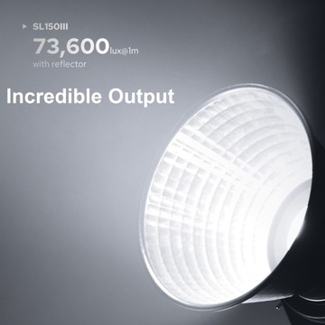 Godox SL150III Студийный светодиодный видеосветильник мощностью 160 Вт высотой