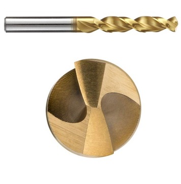 Wiertło uniwersalne do STAL INOX YG-1 HSS-E TIN fi. 5,2 szlifowane kobalt