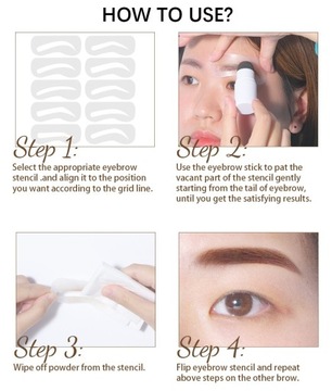 ШТАМП ДЛЯ БРОВЕЙ ТЕМНО-КОРИЧНЕВЫЙ X3