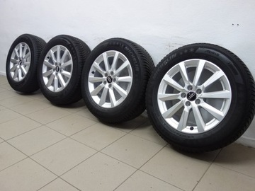 205/60R16 5X100 KOLA ZIMNÍ MICHELIN AUDI OE A1 JAKO NOVÉ 21R 4X8M