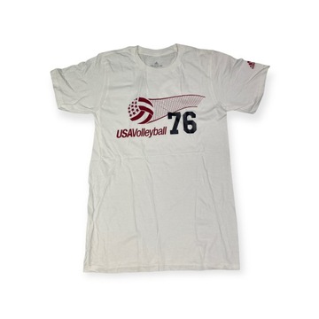 Koszulka męska biała ADIDAS VOLLEYBALL S 76