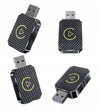 Adapter bezprzewodowy 2w1 Carplay do Apple iOS Android Auto Smart USB Plug