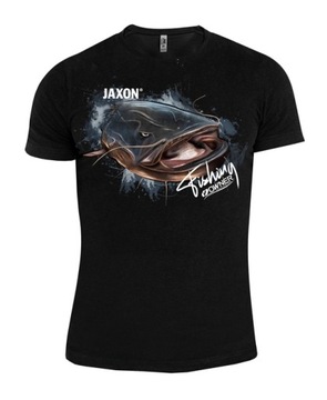 KOSZULKA JAXON NATURE CZARNA SUM rozm. XL