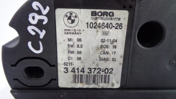 BMW X3 E83 DIESEL PŘÍSTROJOVÁ DESKA BUDÍKY EU 3414372