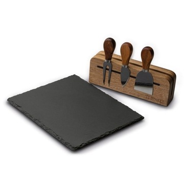 Каменная доска для подачи сыра с магнитом