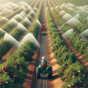 Rura montażowa FI16 FI 16 50M do nawadniania ogrodu wąż MOCNA TRWAŁA