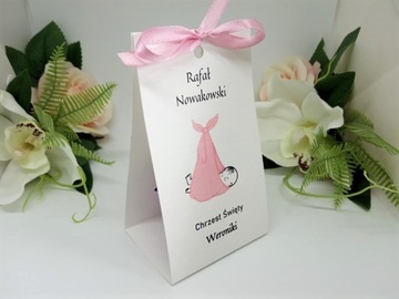 WA18B Благодарственное письмо + открытка на крещение КРЕЩЕНИЕ