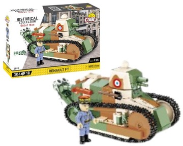 COBI 2991 RENAULT FT KLOCKI CZOŁG FRANCUSKI 304 EL