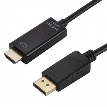 Кабель DisplayPort — HDMI DP, адаптер 4K x 2K, 1,8 м