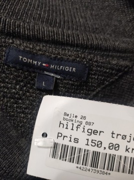 Tommy Hilfiger nowy wełniany sweter kardigan S-M