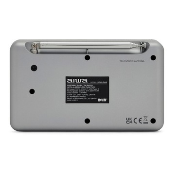 ЦИФРОВОЕ РАДИО DAB+ FM PLL Crystal Sound 2-дюймовый преобразователь AIWA RD-40DAB/SL