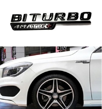Emblemat BI TURBO 4 MATIC+ Mercedes W177 C118 W213