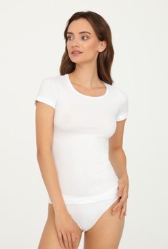 2 ФУТБОЛКИ GATTA, С КОРОТКИМ РУКАВОМ, БЕЛАЯ, L