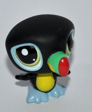Littlest Pet Shop ptak ptaszek tukan LPS #1396