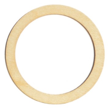 Obręcz baza do łapacza snów 6 cm - 2 szt gr. 4mm